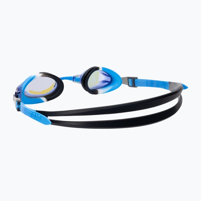 Дитячі окуляри для плавання Nike Chrome фото сині 4