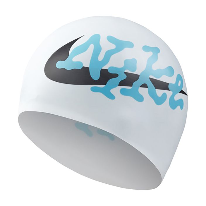 Шапочка для плавання Nike Multi Graphic aquarius blue 2