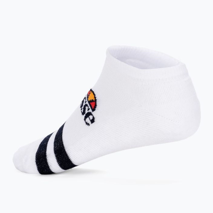 Шкарпетки Ellesse Melna Trainer Liner 3 пари білі 2