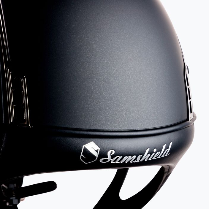Шолом для верхової їзди Samshield Miss Shield Shadowmatt чорний 3125659035528 6
