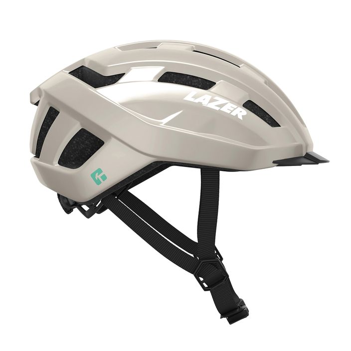 Велосипедний шолом Lazer Codax KinetiCore + сітка льодово-сірого кольору 2
