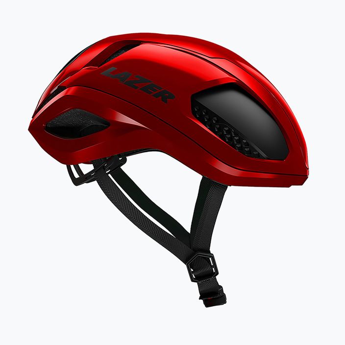 Велосипедний шолом Lazer Vento KinetiCore металік червоний 6