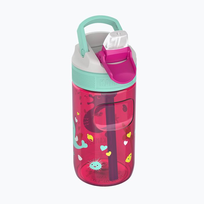 Туристична пляшка дитяча Kambukka Lagoon рожево-синя 11-04030 3