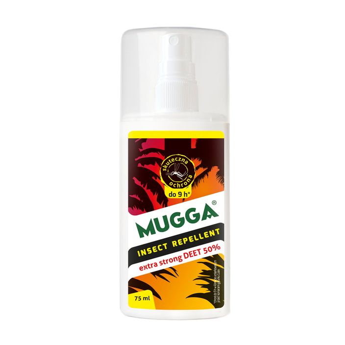 Засіб від комарів та кліщів Mugga Spray DEET 50% 75 ml 2