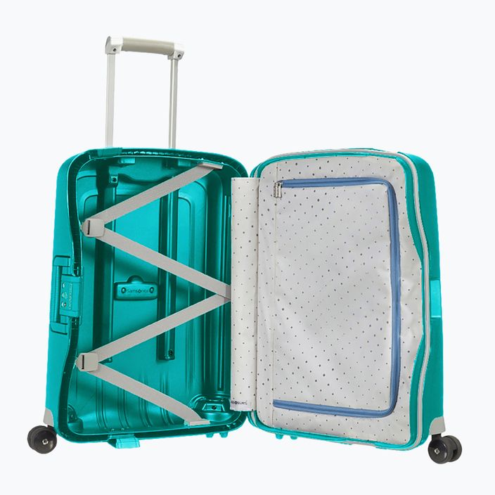 Дорожня валіза Samsonite S'cure Spinner 34 л аква-блакитна 5