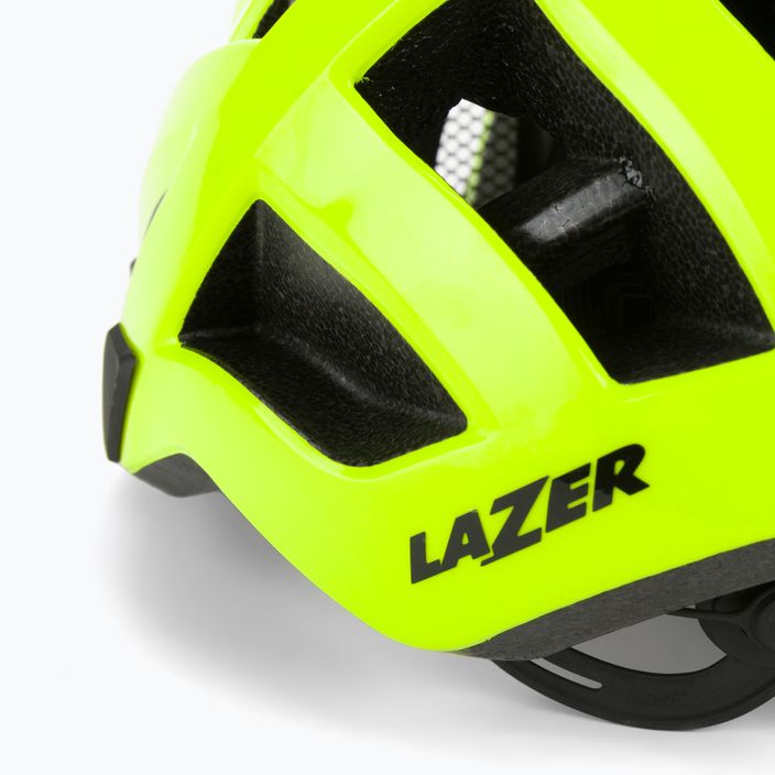Шолом велосипедний Lazer Compact DLX жовтий BLC2197885192 7