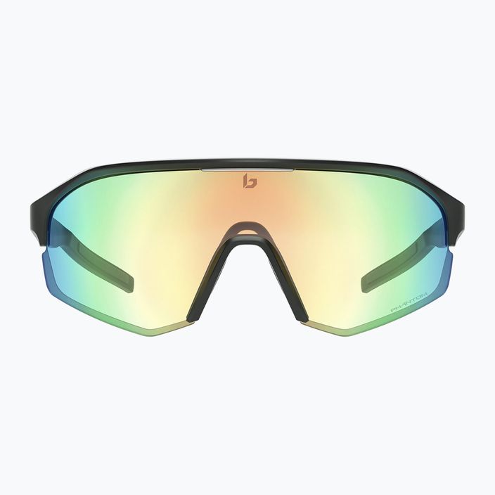 Фотохромні сонцезахисні окуляри Bollé Lightshifter чорні матові / фантомні прозоро-зелені 3