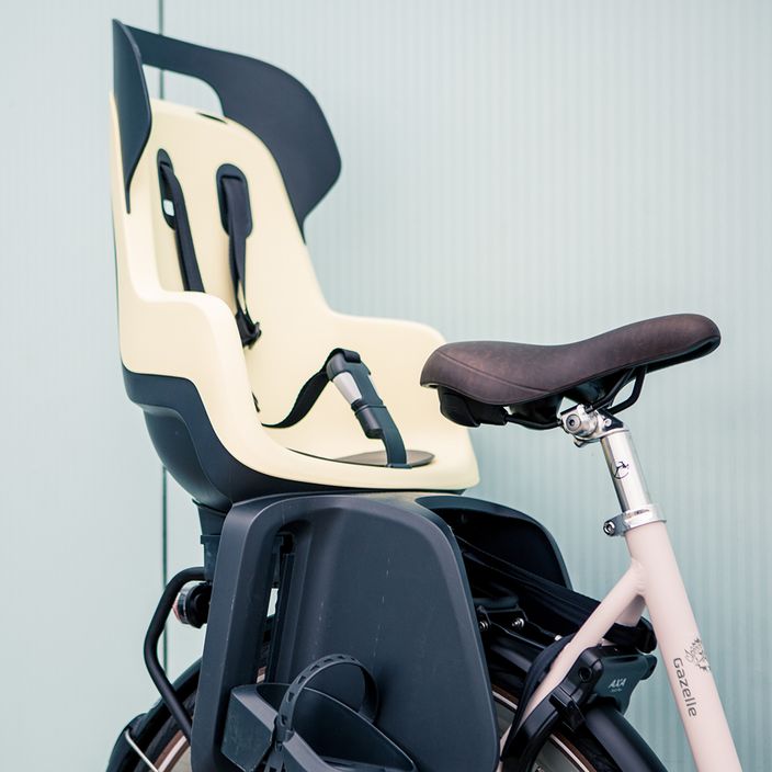 Крісло велосипедне дитяче bobike Go Maxi Reclining System lemon sorbet 12