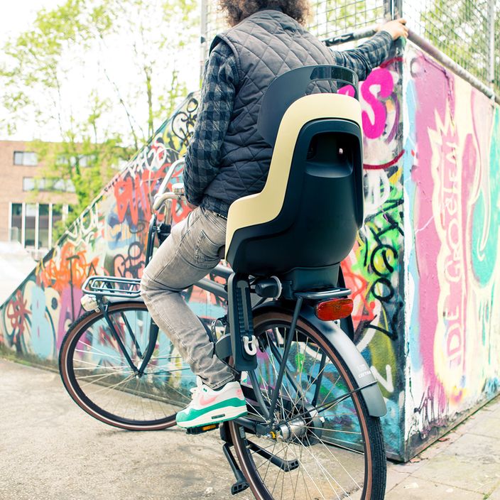 Крісло велосипедне дитяче bobike Go Maxi Reclining System lemon sorbet 14