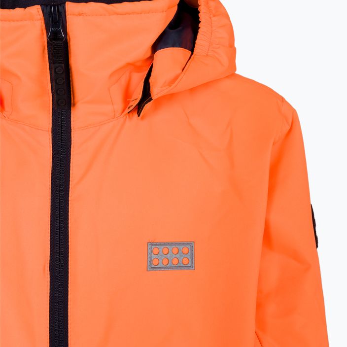 Куртка лижна дитяча LEGO Lwjazmine 707 оранжева 11010252 3