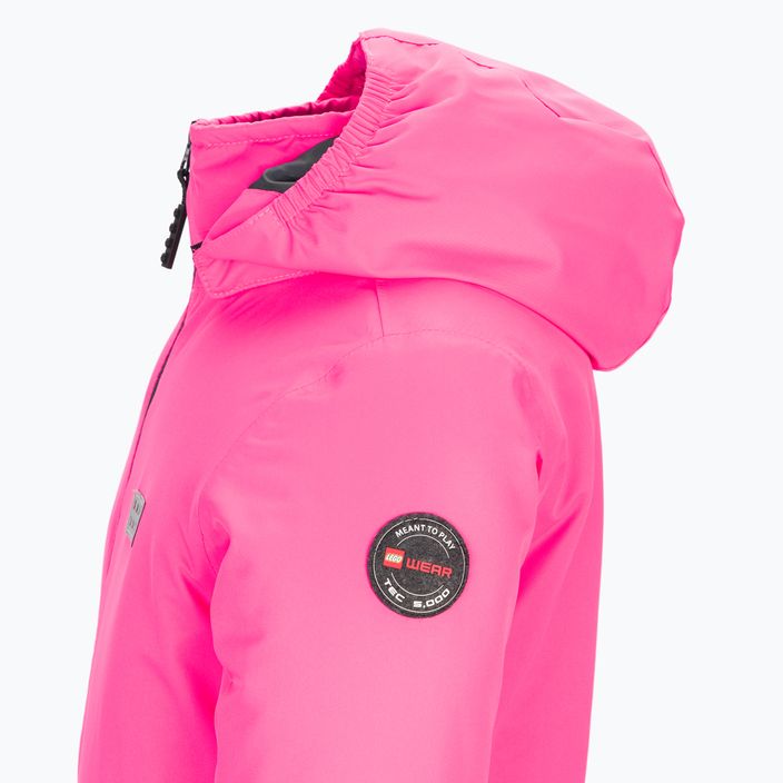 Куртка лижна дитяча LEGO Lwjazmine 707 рожева 11010252 3