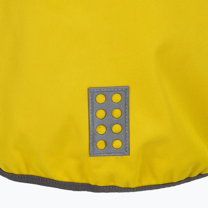 Куртка софтшел дитяча LEGO Lwsefrit 201 жовта 11010389 7
