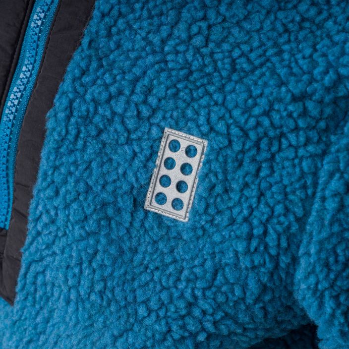 Флісова кофта дитяча LEGO Lwsky 710 блакитна 11010288 4