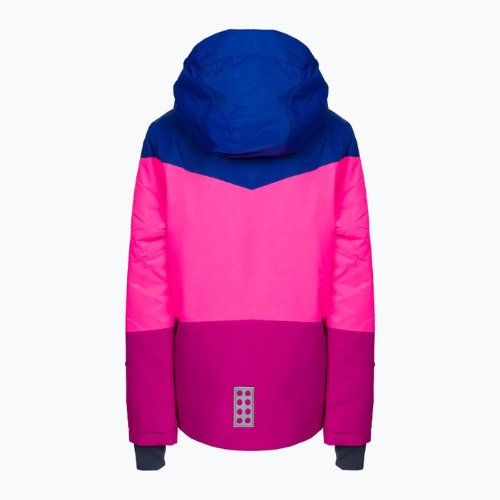 Куртка лижна дитяча LEGO Lwjested 708 рожева 11010544 2
