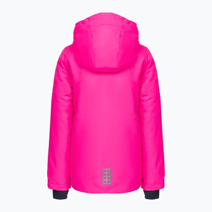 Куртка лижна дитяча LEGO Lwjested 717 рожева 11010547 2