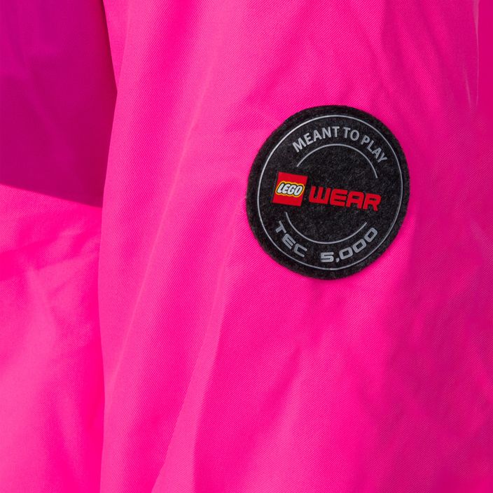 Куртка лижна дитяча LEGO Lwjested 717 рожева 11010547 5