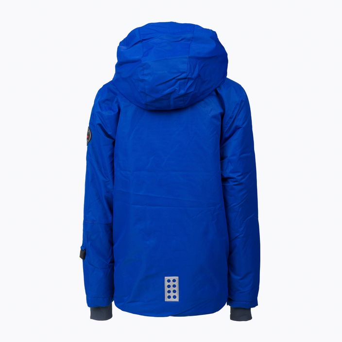Куртка лижна дитяча LEGO Lwjested 717 синя 11010547 2
