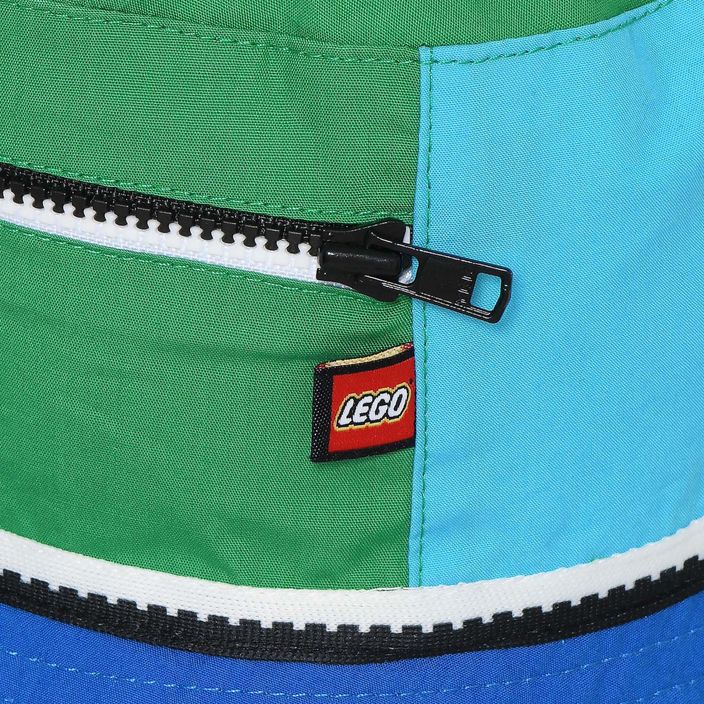 Капелюх туристичний дитячий LEGO Lwalex 312 зелено-блакитний 11010682 3