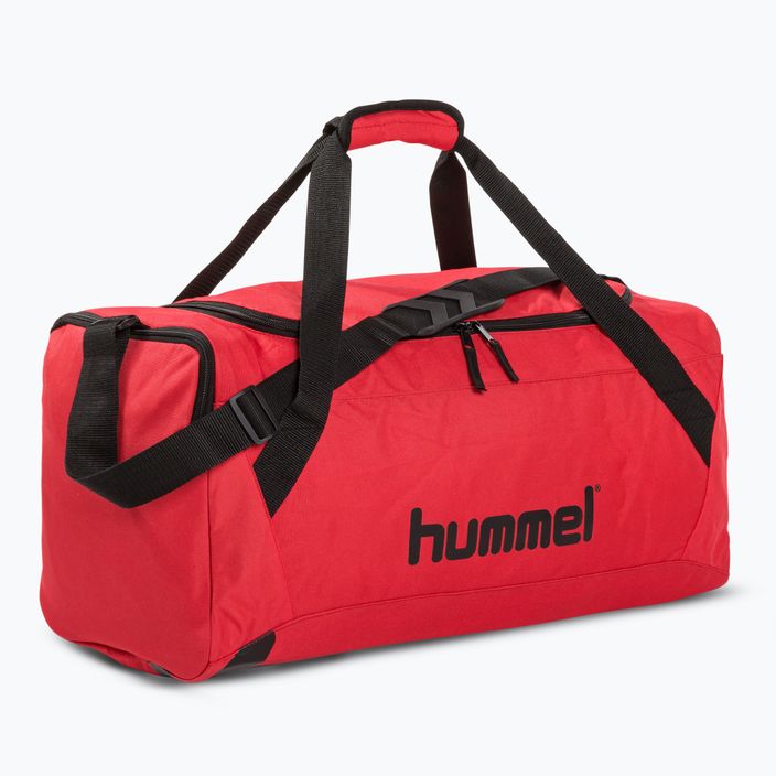 Тренувальна сумка Hummel Core Sports 31 л справжній червоний/чорний