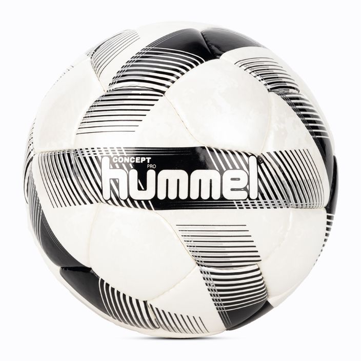 Футбольні м'ячі Hummel Concept Pro FB білий/чорний/сріблястий розмір 5