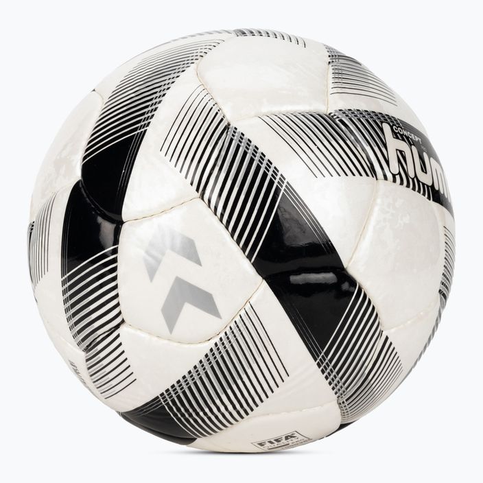Футбольні м'ячі Hummel Concept Pro FB білий/чорний/сріблястий розмір 5 2