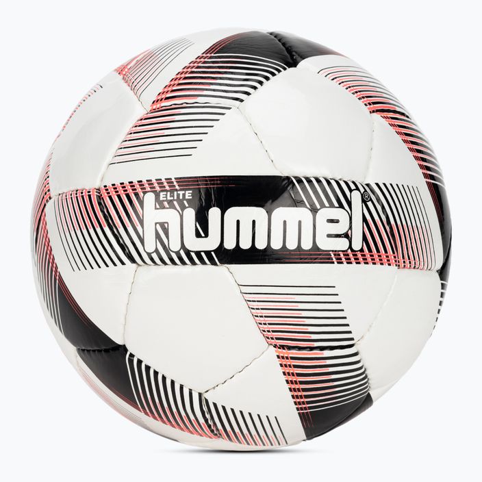 Футбольний м'яч Hummel Elite FB білий/чорний/сріблястий розмір 4