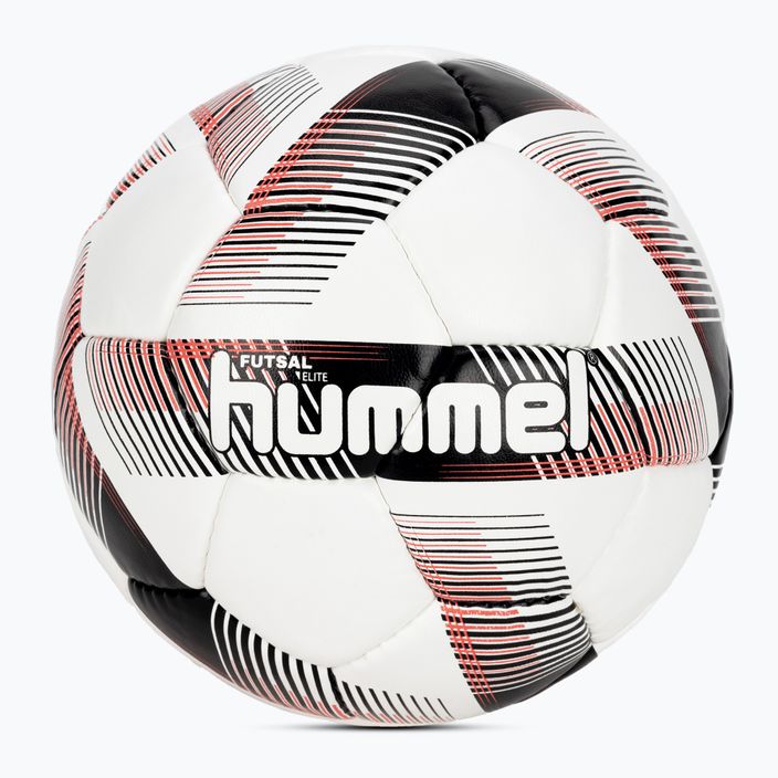 Футбольний м'яч Hummel Futsal Elite FB білий/чорний/червоний розмір 3