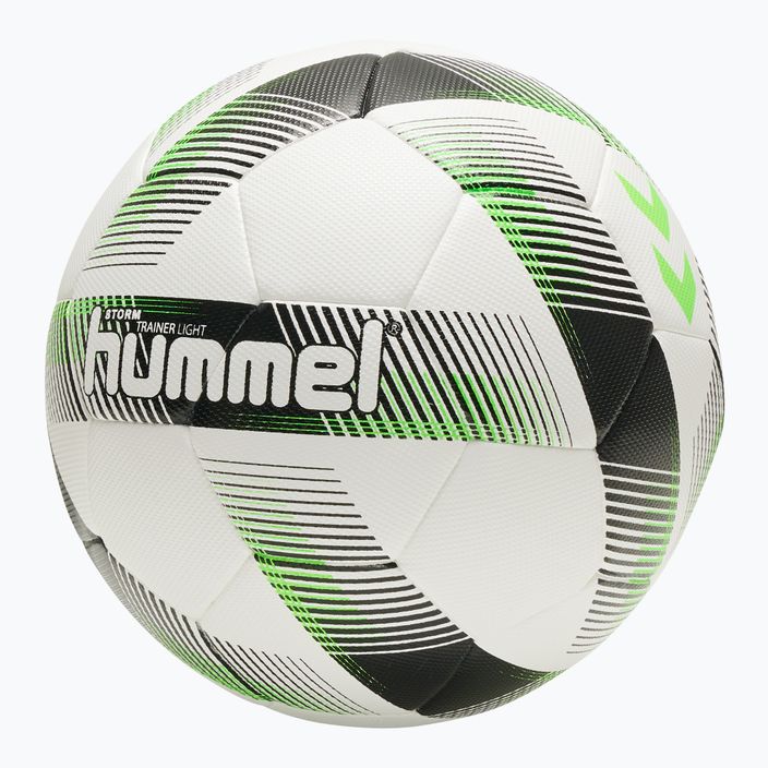 Hummel Storm Trainer Light FB футбольний білий/чорний/зелений розмір 4 4