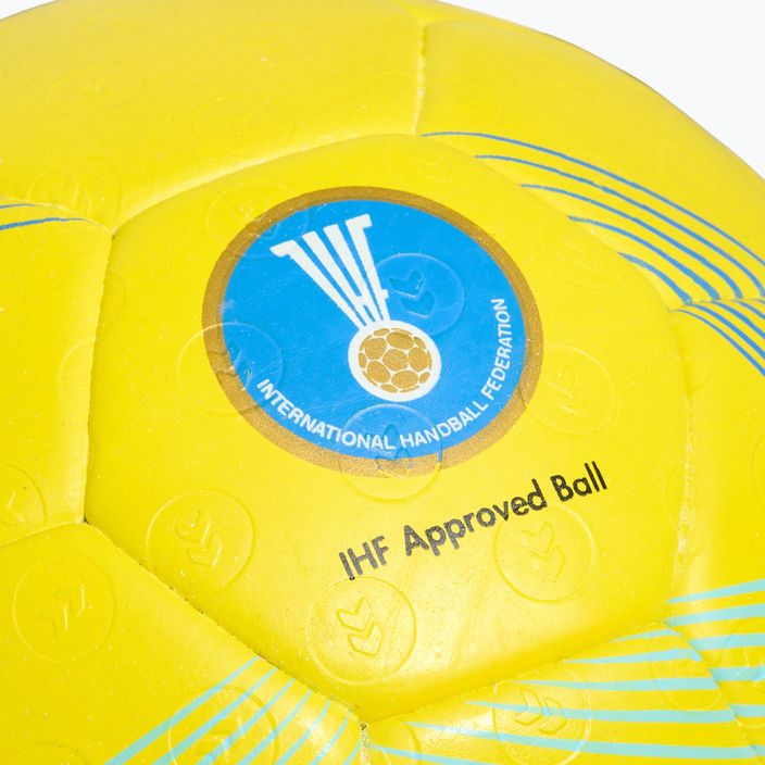 М'яч гандбольний Hummel Strom Pro HB жовтий/синій/морський розмір 2 3