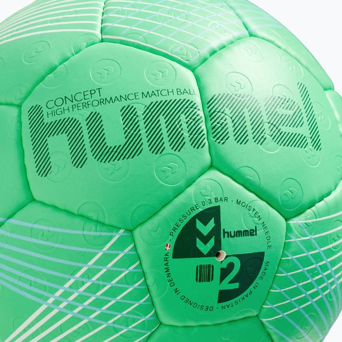 М'яч гандбольний Hummel Concept HB зелений/синій/білий розмір 3 3