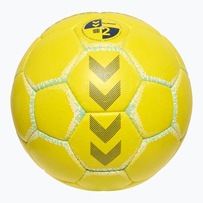 М'яч гандбольний Hummel Premier HB жовтий/білий/синій розмір 1 2