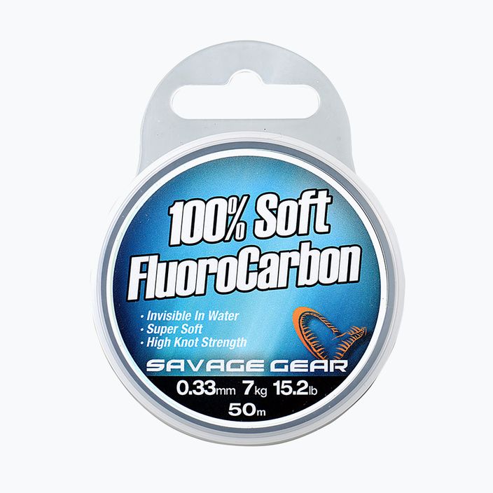 Волосінь Fluorocarbon Savage Gear Soft прозора 54852