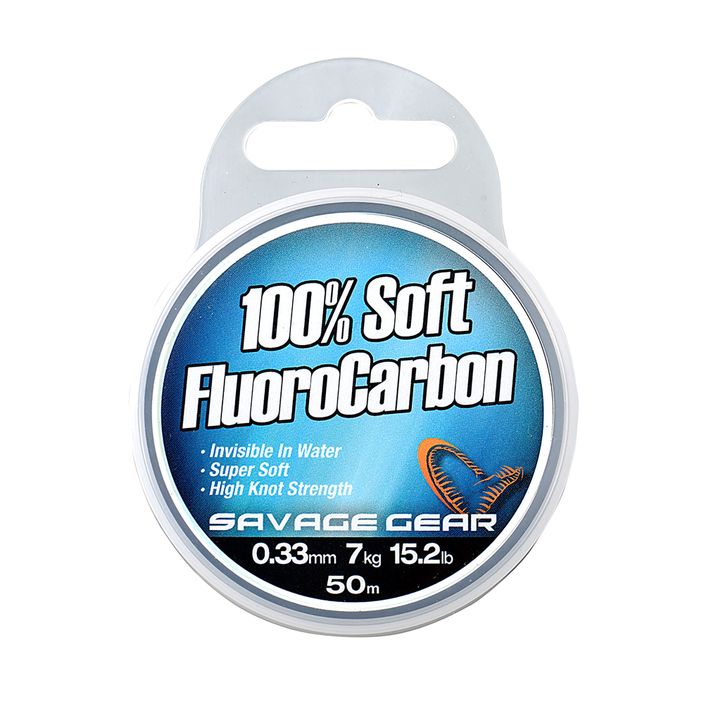 Волосінь Fluorocarbon Savage Gear Soft прозора 54852 2