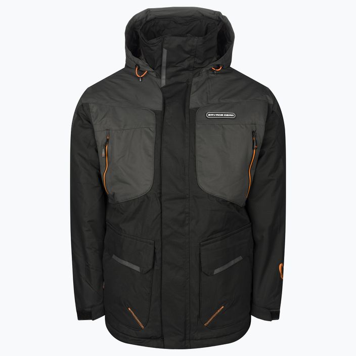 Куртка для риболовлі чоловіча Savage Gear HeatLite Thermo B&B чорна 59126