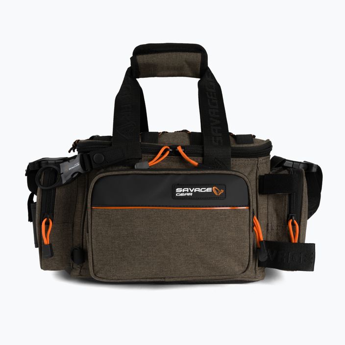 Сумка для риболовлі Savage Gear Specialist Soft Lure Bag 1 Box 10 Bags коричнева 74240