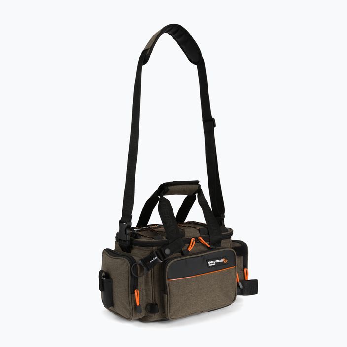 Сумка для риболовлі Savage Gear Specialist Soft Lure Bag 1 Box 10 Bags коричнева 74240 2
