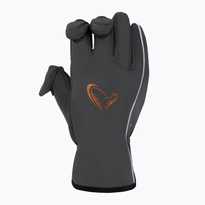 Рукавиці для риболовлі Savage Gear Softshell Glove сірі 76460 6