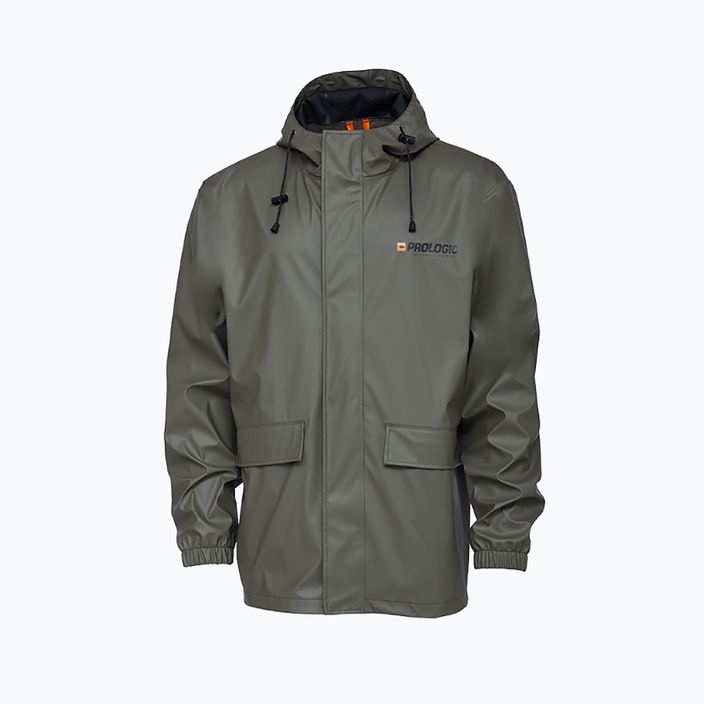 Куртка для риболовлі Prologic Rain сіро-зелена PLG084