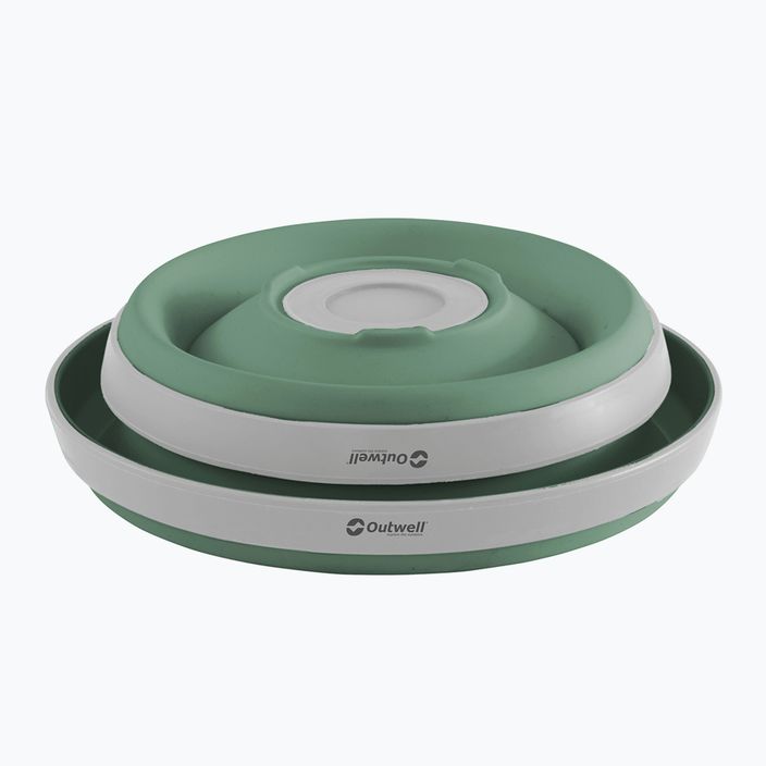 Посуд Outwell Collaps Bowl Set зелено-білий 651118 3