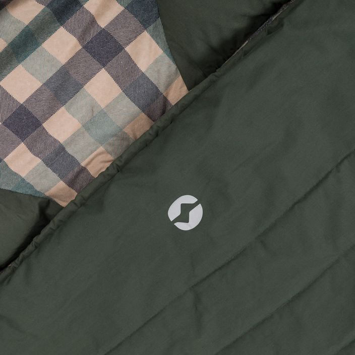 Спальний мішок Outwell Camper Lux Double зелений 230394 4