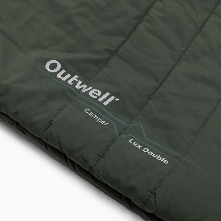 Спальний мішок Outwell Camper Lux Double зелений 230394 5