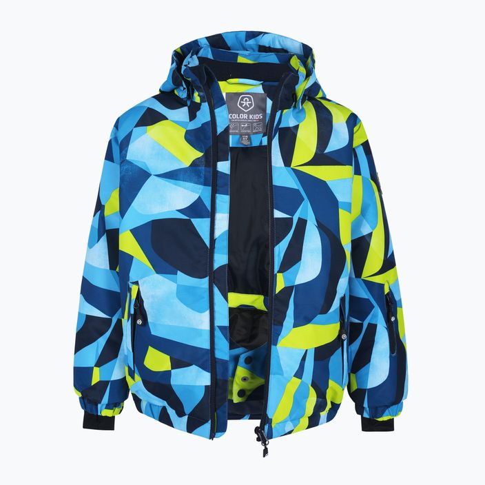 Куртка лижна дитяча Color Kids Ski Jacket AOP AF 10.000 blue 2