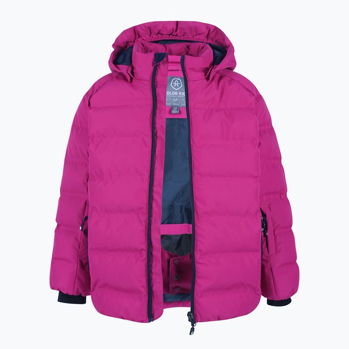 Куртка лижна дитяча Color Kids Ski Jacket Quilted AF 10.000 festival fuchsia 2
