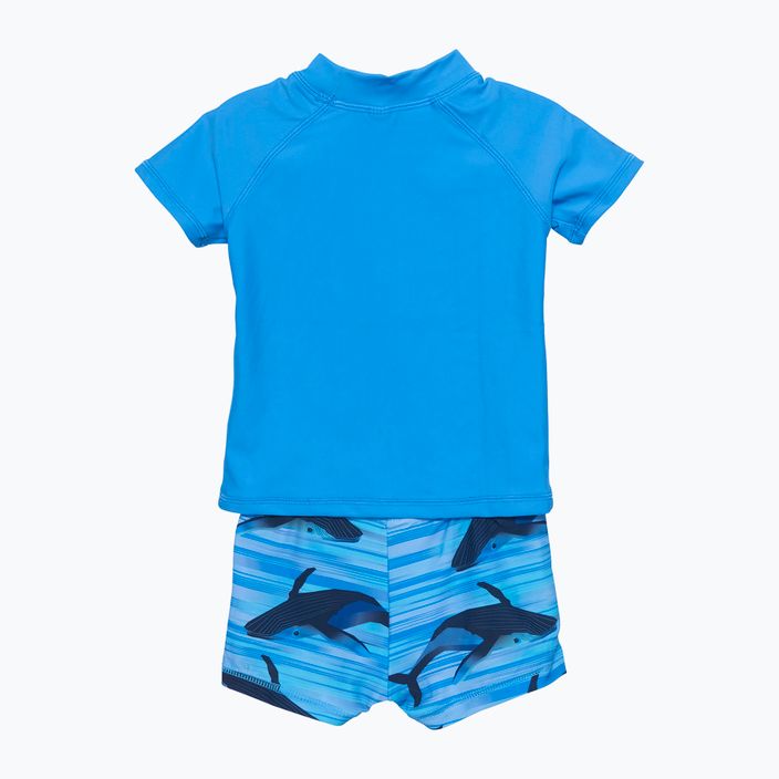 Футболка + шорти для плавання дитячі Color Kids Set azure/blue 2