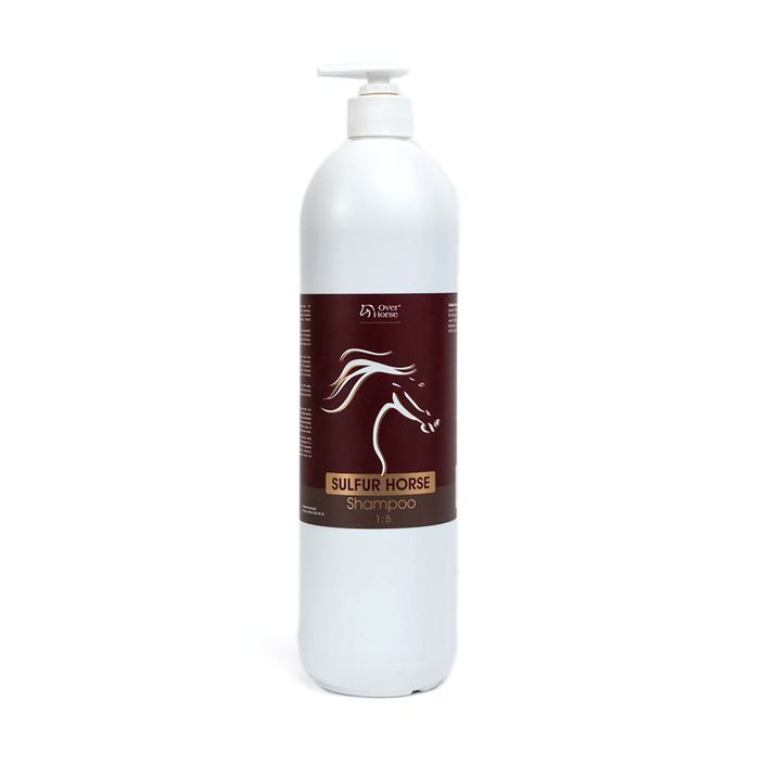 Шампунь для проблемної шкіри для коней Over Horse Sulfur Horse 1000 ml 2