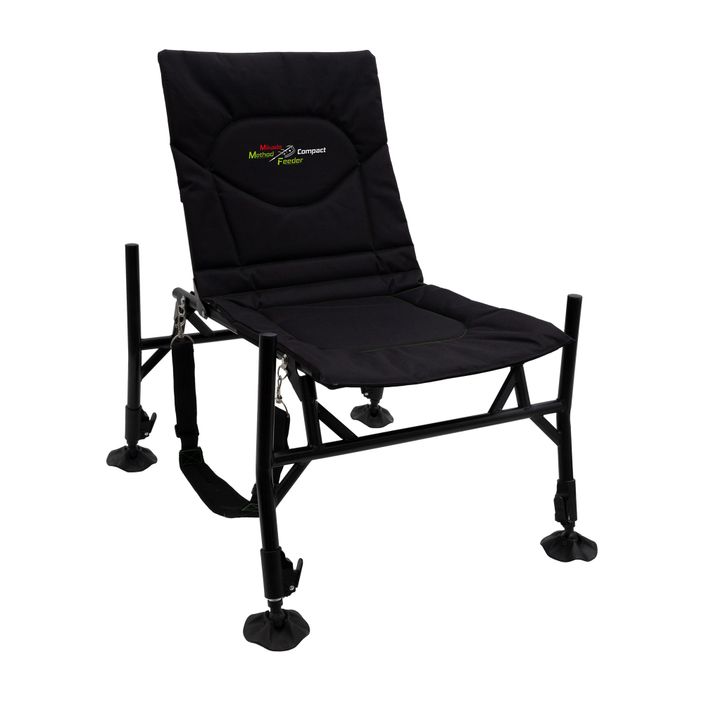 Крісло для риболовлі Mikado Method Feeder Compact Chair чорне IS15-TB044 2