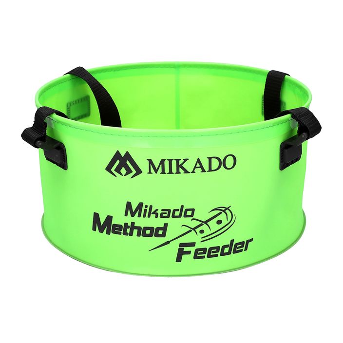 Відро для риболовлі Mikado Eva Method Feeder зелене UWI-MF-003 2