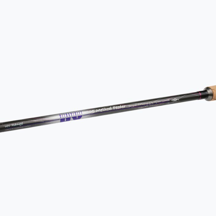 Вудка фідерна Mikado Ultraviolet Method Feeder  чорно-коричнева WAA705-305 7