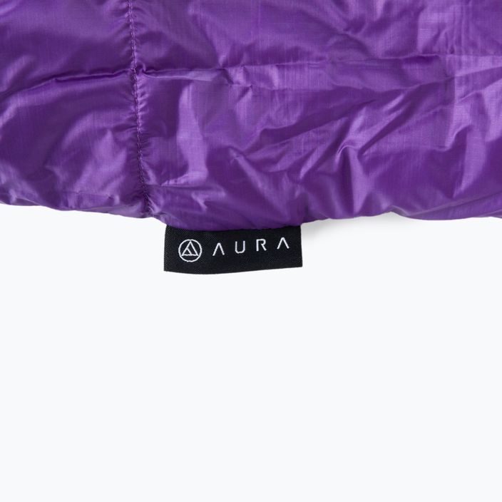 Спальний мішок AURA AR 450 195 см фіолетовий 6