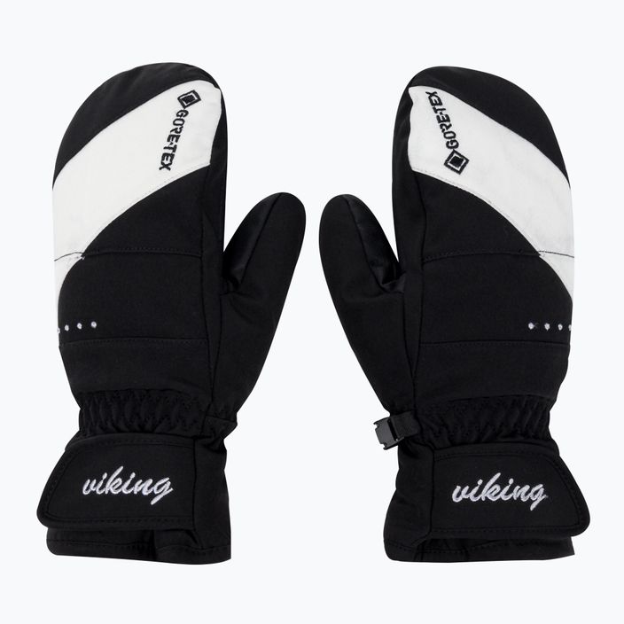 Рукавиці лижні жіночі  Viking Sherpa GTX Mitten Ski чорно-білі 150/22/0077/01 3